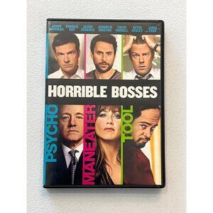 Horrible Bosses 2011 DVD Comedy Jason Bateman Jennifer Aniston Pre-Owned